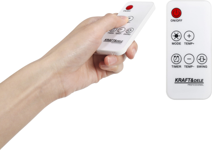 Aeroterma termoventilator incalzitor 2000w vertical cu telecomanda (KD11788) [12]