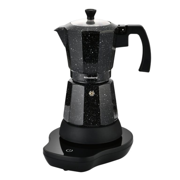 Aparat cafea espresso electric moka 500W 6 cesti cu incalzire integrata (KB-7998) [11]