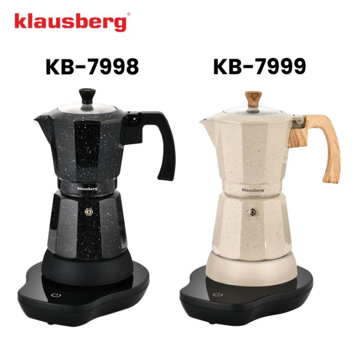 Aparat cafea espresso electric moka 500W 6 cesti cu incalzire integrata (KB-7998) [16]