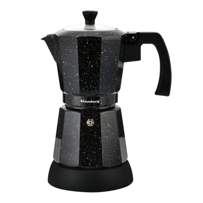 Aparat cafea espresso electric moka 500W 6 cesti cu incalzire integrata (KB-7998) [15]