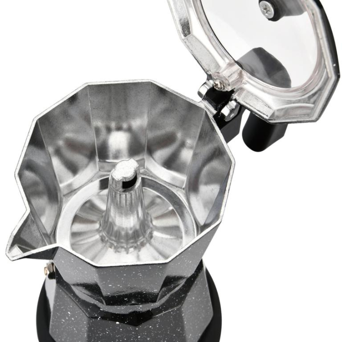 Aparat cafea espresso electric moka 500W 6 cesti cu incalzire integrata (KB-7998) [9]