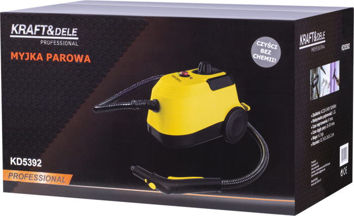 Aparat de curatat cu abur, 2100W 1.2L + accesorii (KD5392) [15]