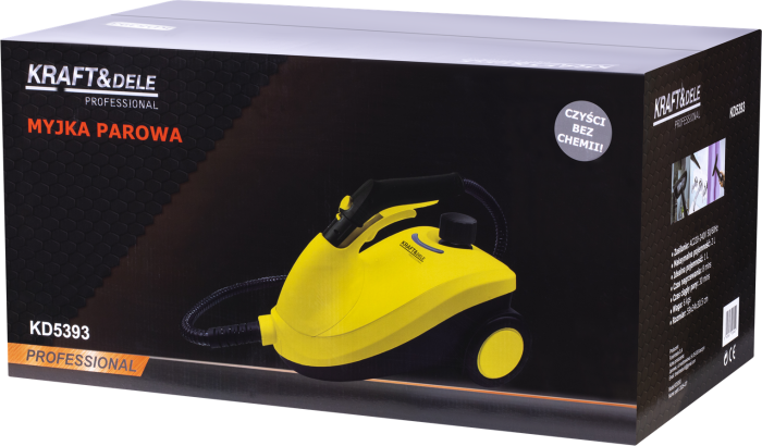 Aparat de curatat cu abur, 2500W 2L + accesorii (KD5393) [15]