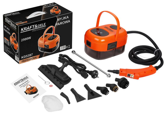 Aparat de curatat cu abur 2500W, rezervor 1L (KD5397) [2]
