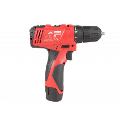 Aparat de gaurit, insurubat, bormasina fara fir li-ion de 12v cu 2 baterii (MXCCD12L) [13]