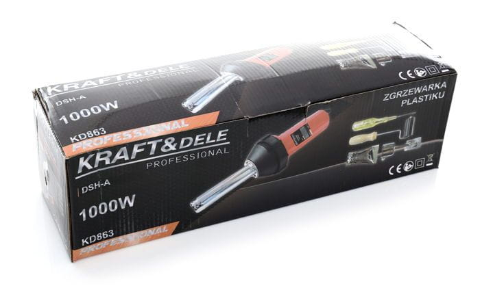 Aparat de lipit cu aer cald 1000W (KD863) [8]