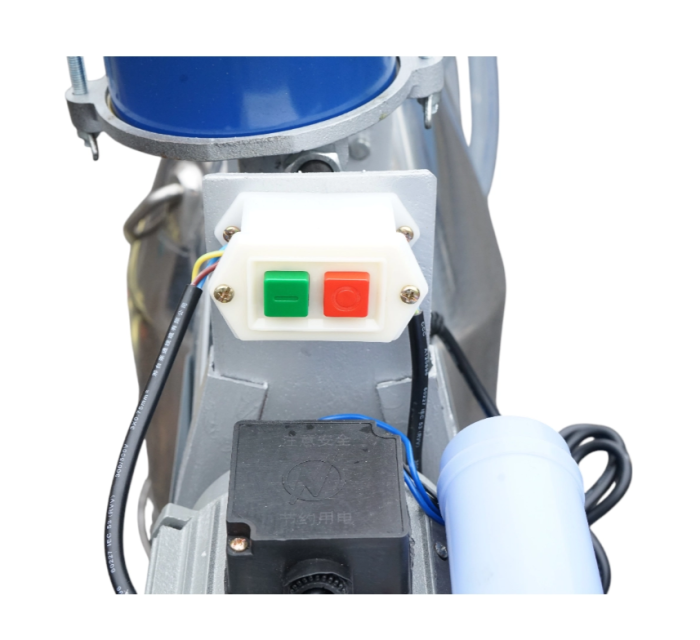 Aparat de muls vaci 1 post 550W, 220V bidon inox 25L, grup de muls cu 4 mansoane, presiune vid 40-50 kPa, pulsatii 64 cpm (DISPL03) [5]
