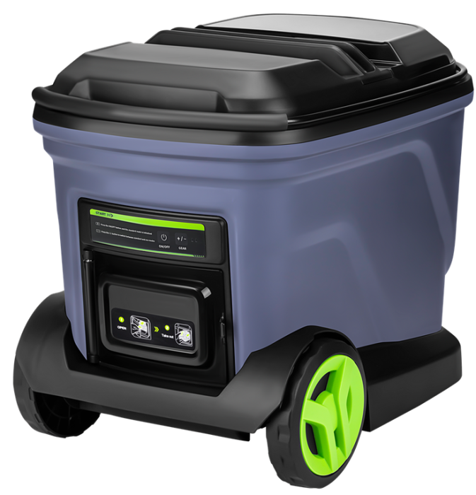 Aparat de spalat cu presiune cu acumulator rezervor 20L 700W 42V 3000 mAh 200 bar 260 l/h (KD5372) [2]