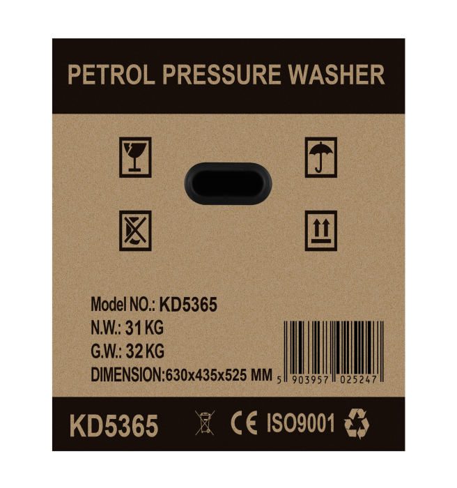 Aparat de spalat cu presiune pe benzina 7CP 360 bar (KD5365) [19]