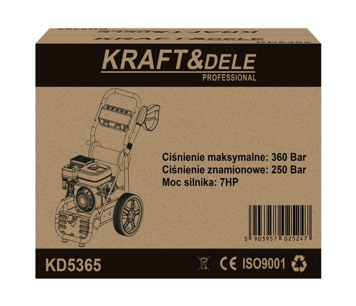 Aparat de spalat cu presiune pe benzina 7CP 360 bar (KD5365) [17]