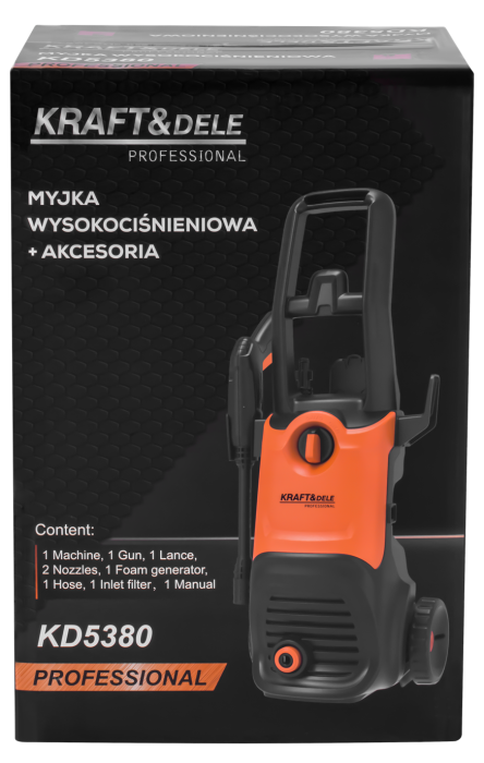 Aparat de spalat jet cu presiune, 2900 W, 220 bar 8 Lmin (KD5380) [14]