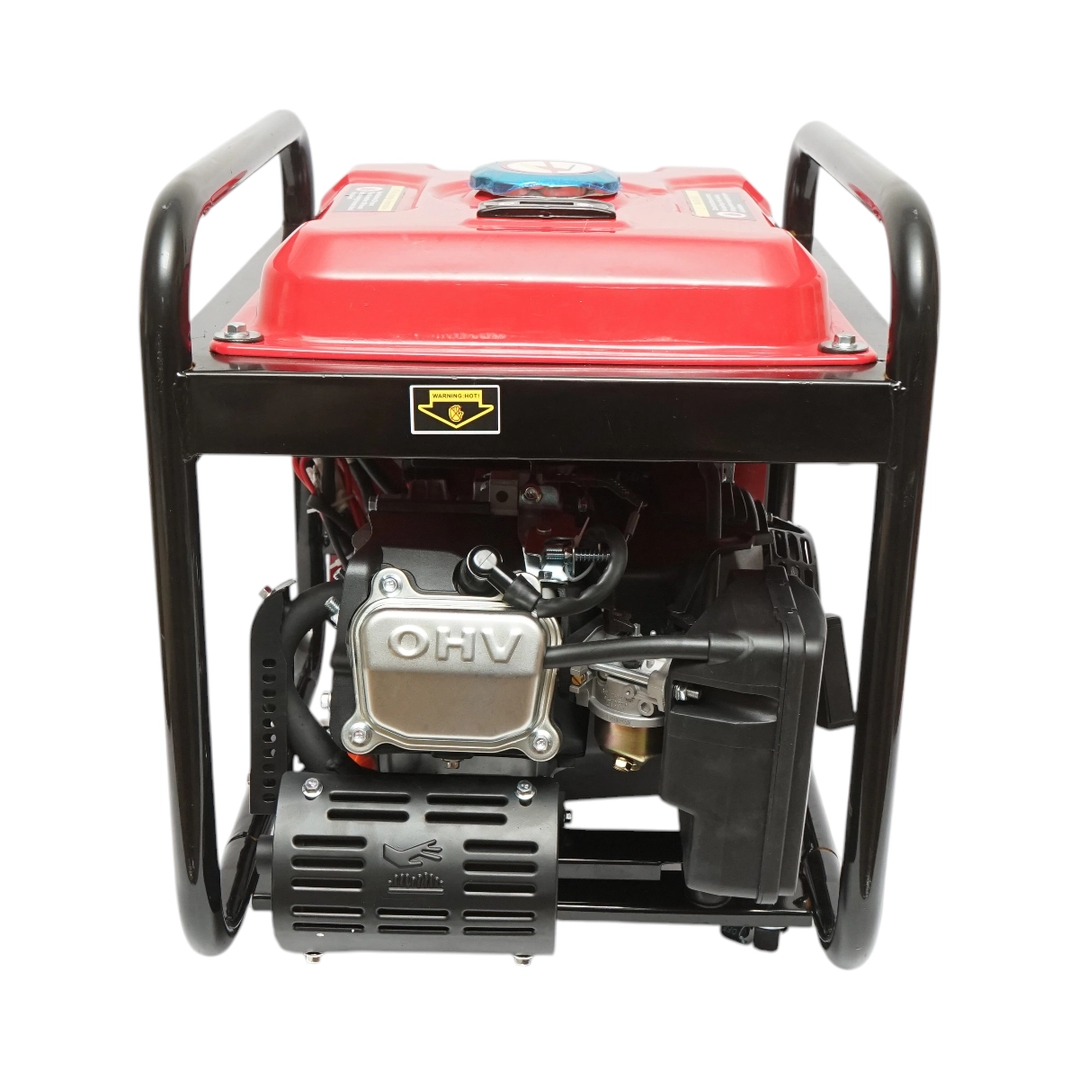 Aparat de sudura 160A cu generator electric 5KW/220V, motor pe benzina 13CP, pornire manuala Breckner Germany DISTW23 (BK76319) [6]