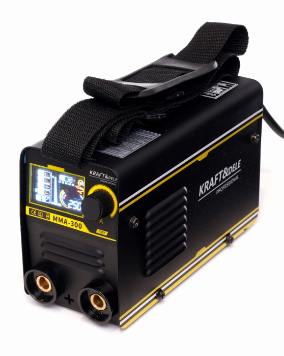 Aparat de sudură cu invertor MMA IGBT LCD 300A (KD1868) [6]