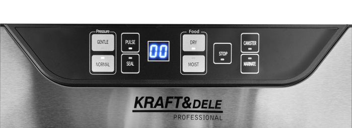 Aparat de vidat si sigilat 150W, 32 cm, -80 kPa, cu functii avansate (KD4231) [6]