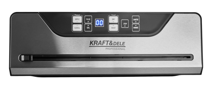 Aparat de vidat si sigilat 150W, 32 cm, -80 kPa, cu functii avansate (KD4231) [5]