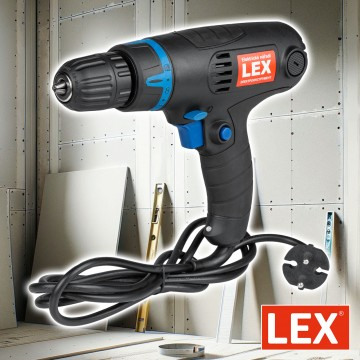 Aparat gaurit, insurubat, bormasina electrica 650w, cu fir si iluminare led (ED208) [4]