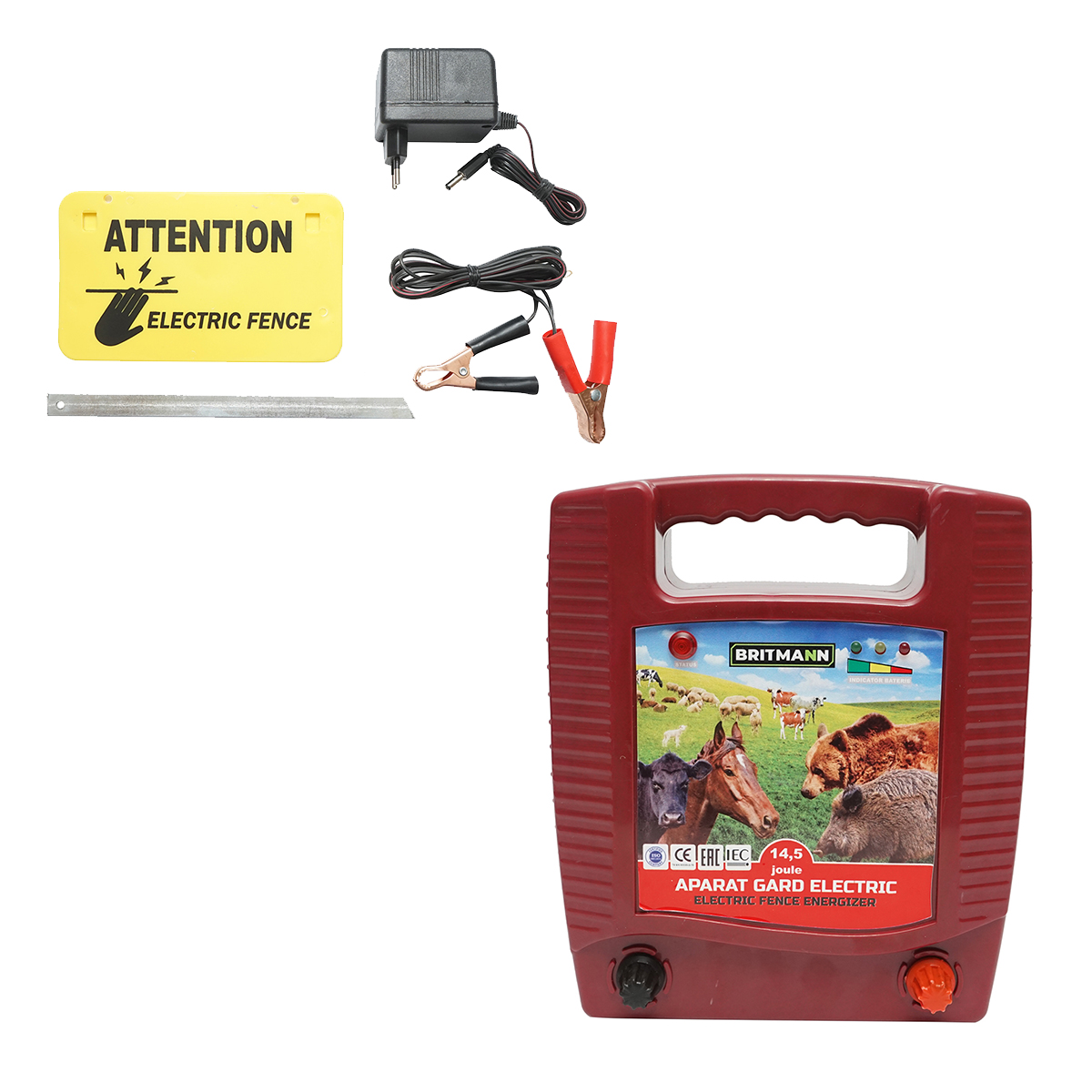 Aparat generator de impulsuri 14.5 Joule pentru gard electric 220V DISSB73 (BT108) [1]