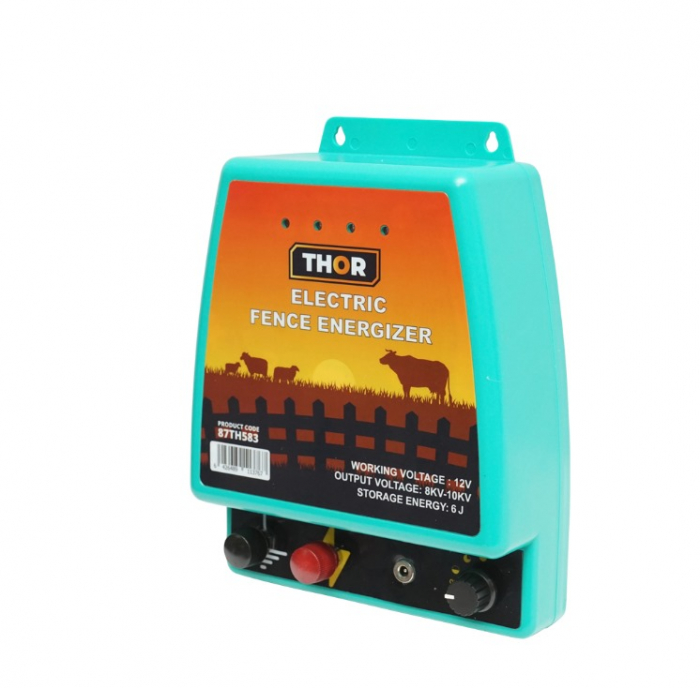 Aparat generator de impulsuri 6 Joule pentru gard electric 12V220V Thor (87TH583) [4]