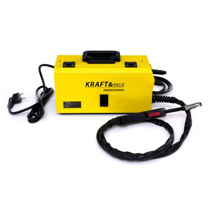 Aparat, invertor de sudura MIG 200A sarma fara gaz + 2 role + accesorii (KD810+2F) [9]