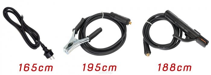 Aparat invertor de sudura MMA 315A + accesorii (RTS10048) [13]