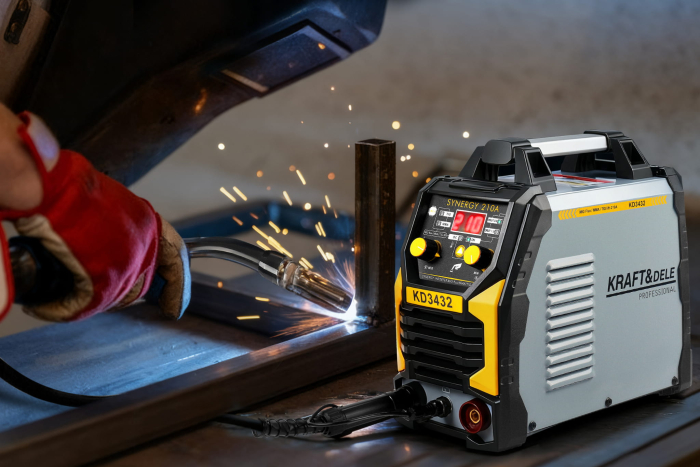 Aparat Invertor de sudura MMA, Lift-TIG, 210A, 0,6-1,2mm sarma flux (KD3432) [17]