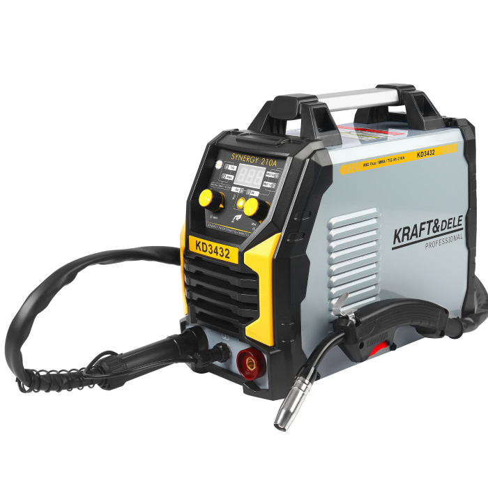 Aparat Invertor de sudura MMA, Lift-TIG, 210A, 0,6-1,2mm sarma flux (KD3432) [10]