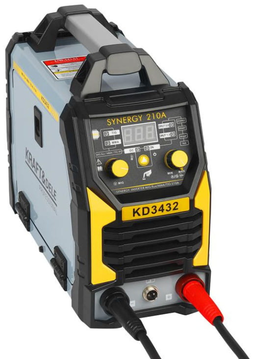 Aparat Invertor de sudura MMA, Lift-TIG, 210A, 0,6-1,2mm sarma flux (KD3432) [24]