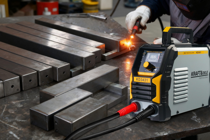 Aparat Invertor de sudura MMA, Lift-TIG, 340A electrozi (KD3431) [11]