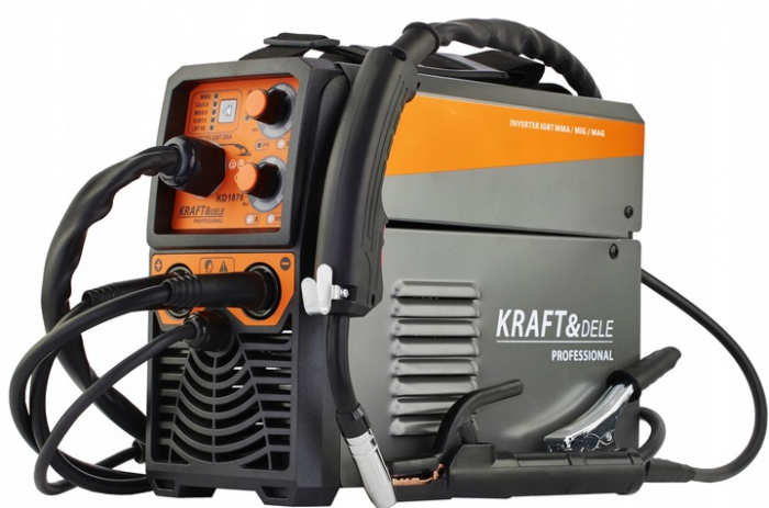 Aparat invertor sudura MIG MAG MMA 200A electrozi sarma cu- si fara gaz + accesorii (KD1876) [6]