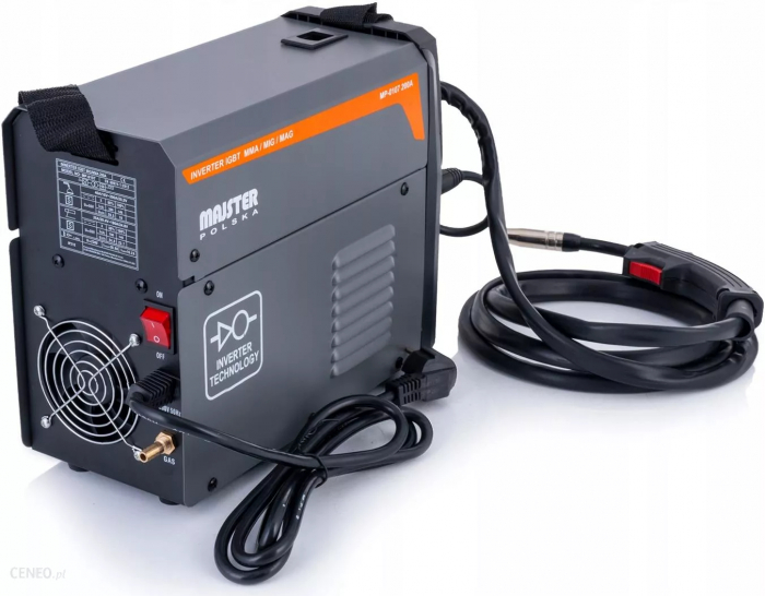 Aparat invertor  sudura MIG MAG MMA 200A electrozi sarma cu- si fara gaz + accesorii (MP0107) [4]