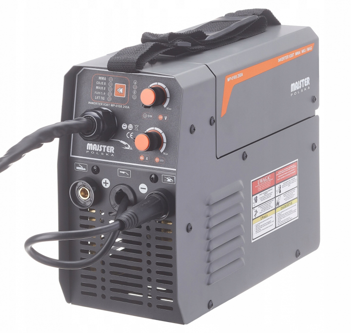 Aparat invertor  sudura MIG MAG MMA 250A electrozi sarma cu- si fara gaz + accesorii (MP0108) [2]