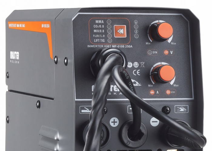 Aparat invertor  sudura MIG MAG MMA 250A electrozi sarma cu- si fara gaz + accesorii (MP0108) [8]