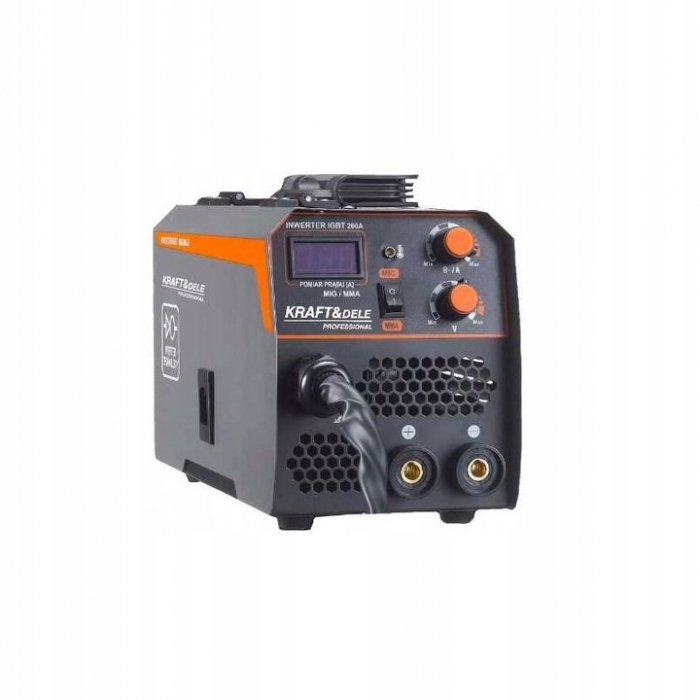 Aparat invertor sudura MIG MMA 200A + 2 role sarma flux fara gaz (KD1788+2F) [4]