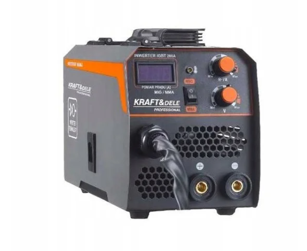 Aparat invertor sudura MIG MMA 200A electrozi sarma flux fara gaz + Masca sudura cu inchidere automata (KD1788+V75207) [3]