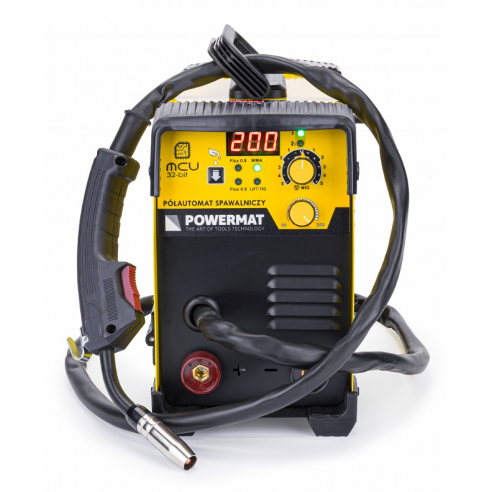 Aparat, invertor sudura MIG MMA 200A electrozi sarma flux fara gaz (PM1103) [5]