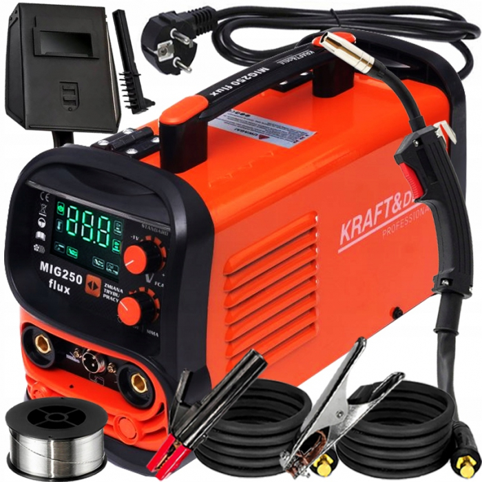 Aparat, invertor sudura MIG MMA 250A sarma flux fara gaz (KD1875) [1]