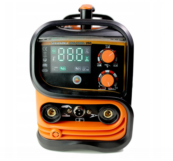 Aparat, invertor sudura MIG MMA 250A sarma flux fara gaz + Masca sudura cu inchidere automata + accesori sudura (KD1875+V75207+AZ-ES019+RSZ+KD1153+KD1896) [4]