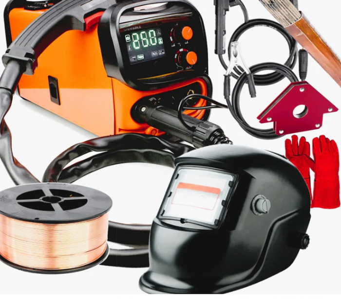 Aparat, invertor sudura MIG MMA 250A sarma flux fara gaz  + Masca sudura cu inchidere automata + accesorii extra (KD1875+V75207+RSZ+KD1153+KD1896) [1]