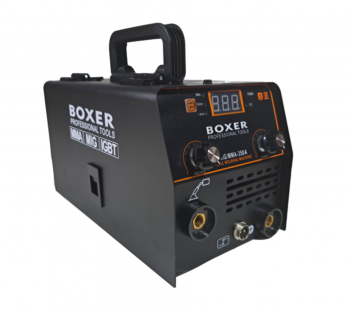 Aparat invertor sudura MIG MMA 350A + 2 role fir flux fara gaz + accesorii (SR-2020+2F) [6]
