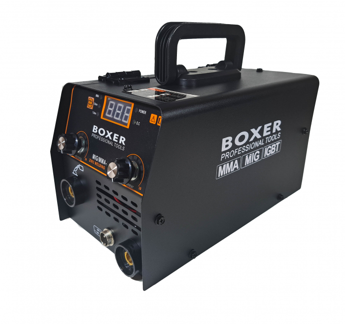 Aparat invertor sudura MIG MMA 350A + 2 role fir flux fara gaz + accesorii (SR-2020+2F) [5]
