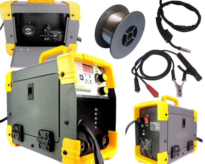 Aparat, invertor sudura MIG MMA 350A + fir flux fara gaz + accesorii (SR-2008+F) [2]