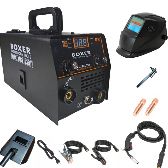 Aparat, invertor sudura MIG MMA 350A + masca automata + accesorii (SR-2020+M) [1]