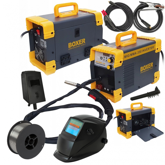 Invertor sudura 350A sarma si electrozi + masca automata + fir flux + accesorii (SR-2017+M+F) [2]