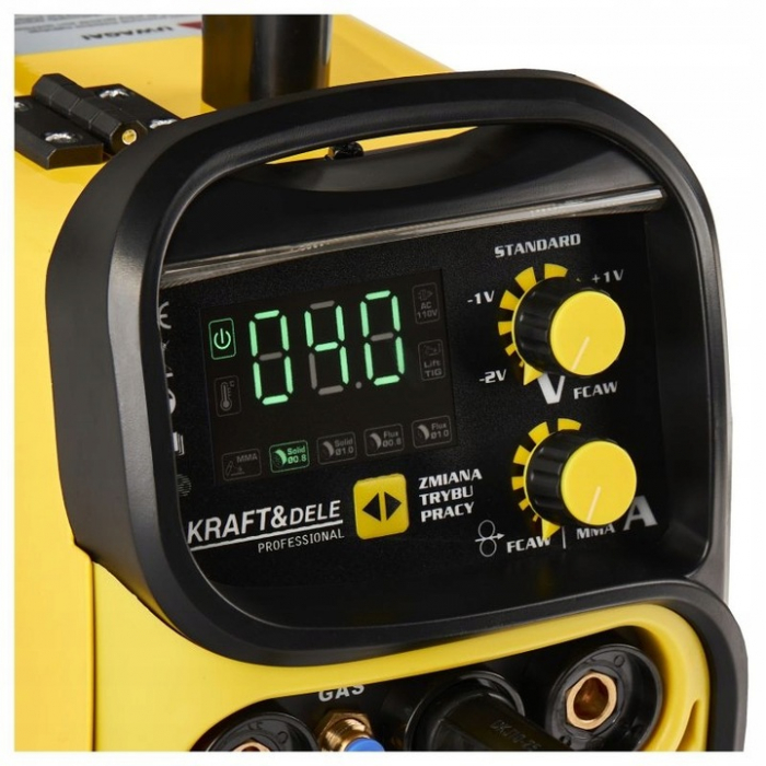 Kit pachet aparat, invertor sudura + butelie + regulator gaz MIG MMA TIG 220A sarma flux fara gaz (KD1882+(2)) [16]