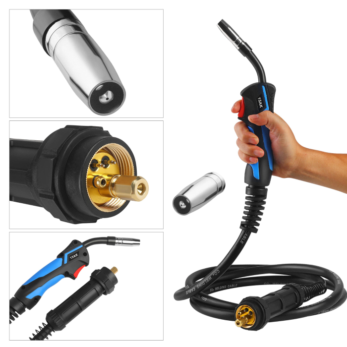 Aparat, invertor sudura MIG MMA TIG 255A sarma flux fara gaz (KD3434) [11]