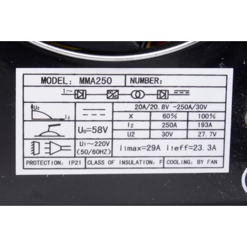 Aparat invertor sudura MMA 250 Amperi + accesorii (EW210) [14]