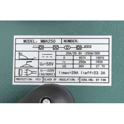 Aparat invertor sudura MMA 250 Amperi + accesorii (EW250A) [12]