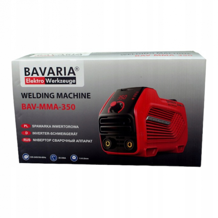 Aparat invertor sudura MMA 350A + accesorii (BAV-MMA-350) [15]