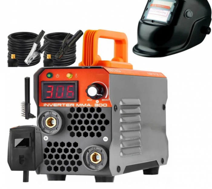 Aparat invertor sudura sudat 300 Amperi + masca de sudura (KD1870+V75207 [1]