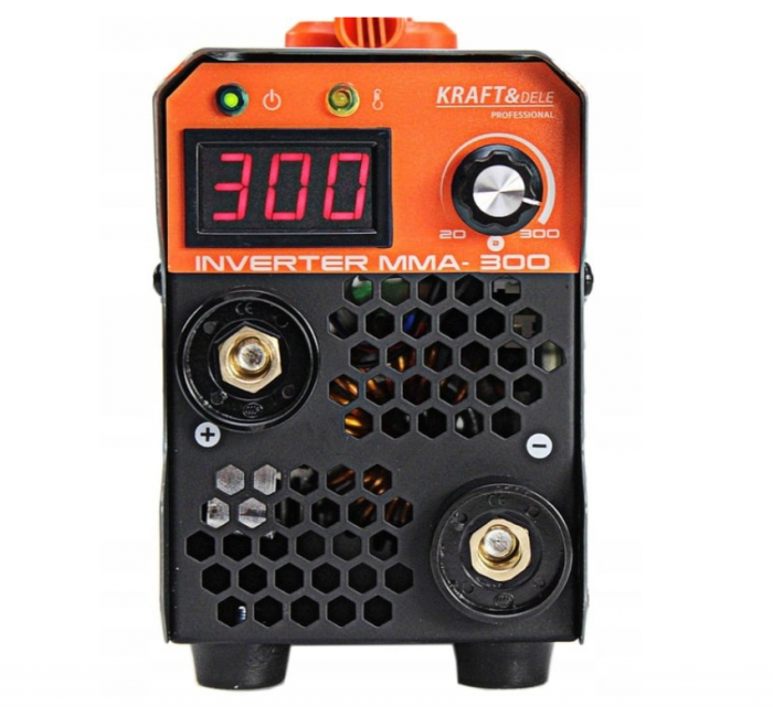 Aparat invertor sudura sudat 300 Amperi + masca de sudura + manusi + magnet + electrozi (KD1870+V75207+RSZ+KD1153+KD1896) [3]